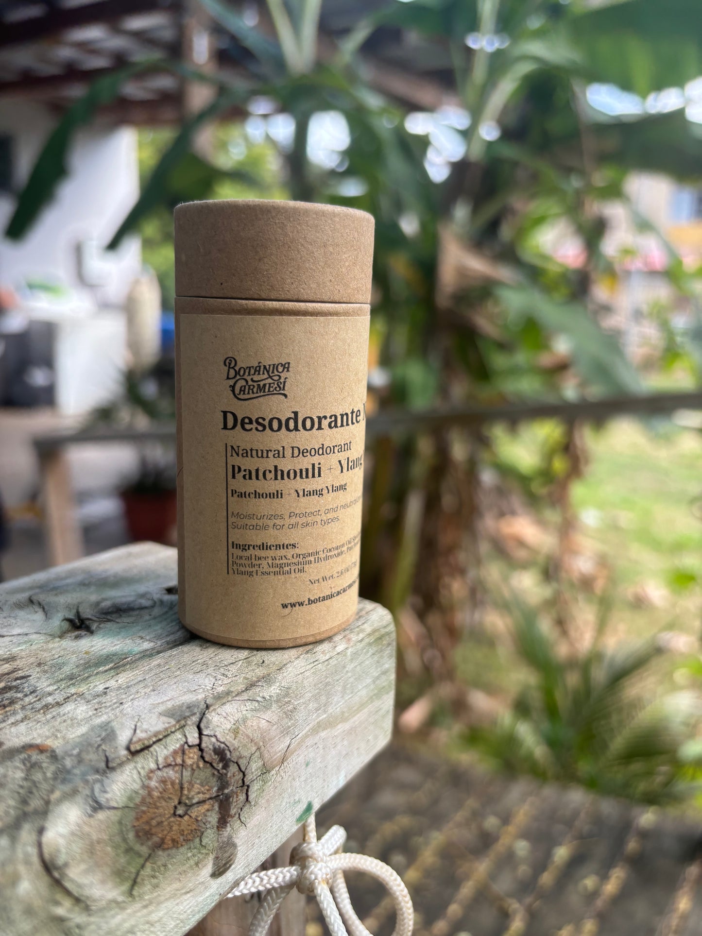 Desodorante natural