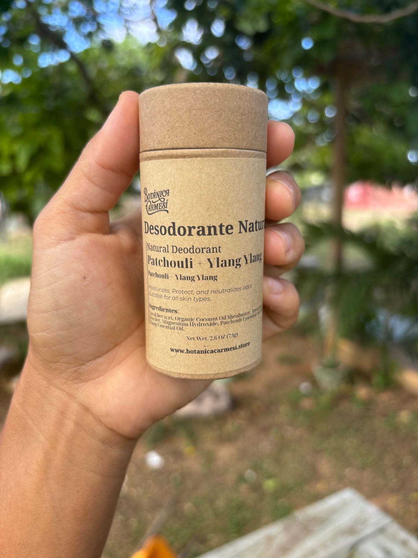 Desodorante natural