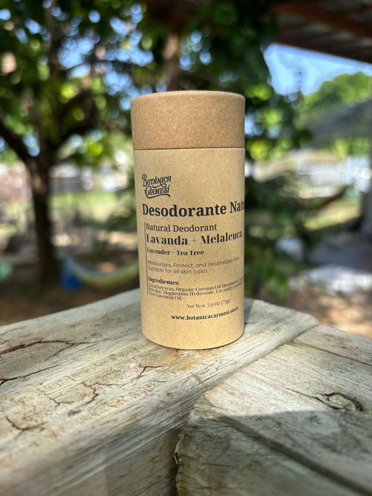 Desodorante natural